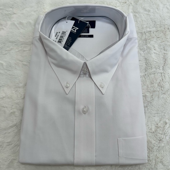 NWT Cutter & Buck Epic Easy Care Fine Twill Mens Long Sleeve Dress Shirt - Picture 3 of 9
